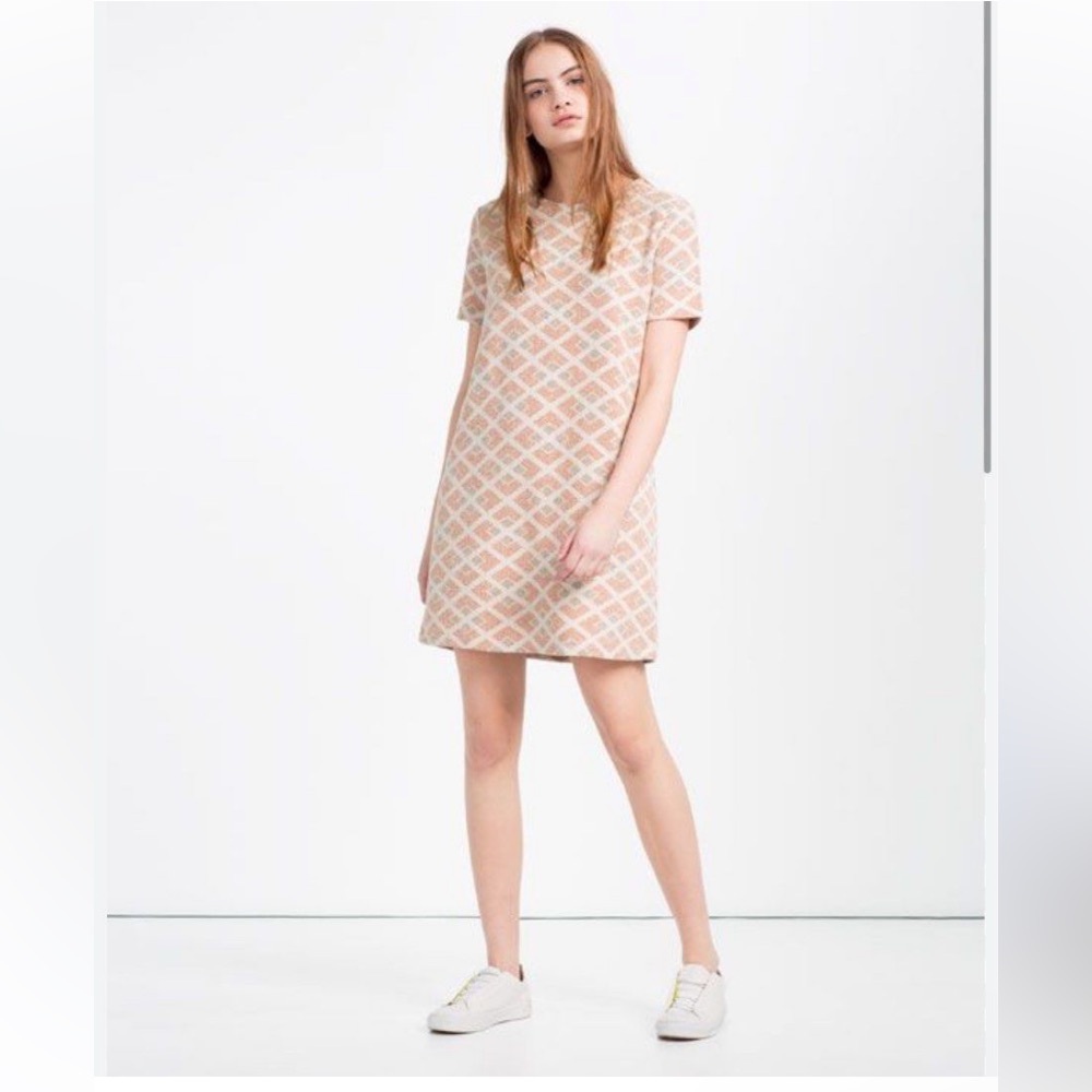 Zara printed dress